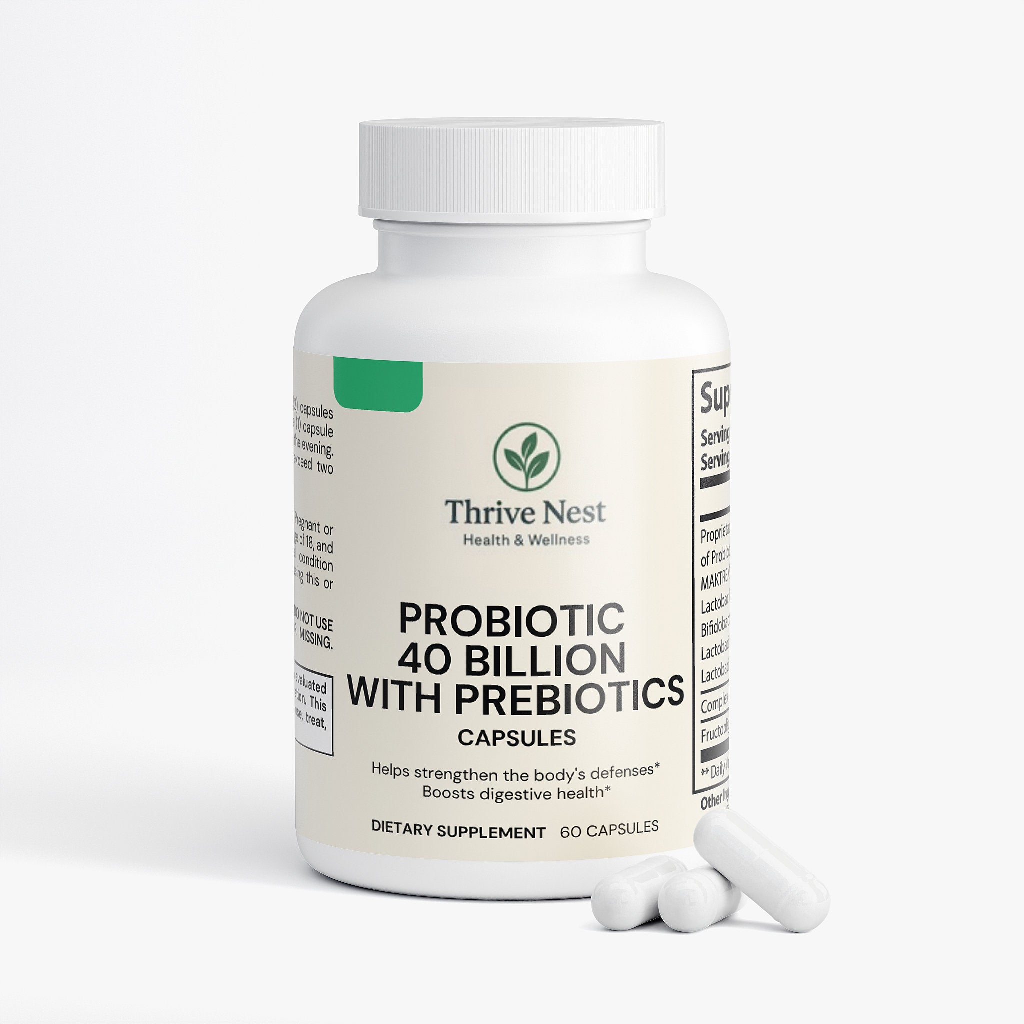 Probiotic 40 Billion with Prebiotics