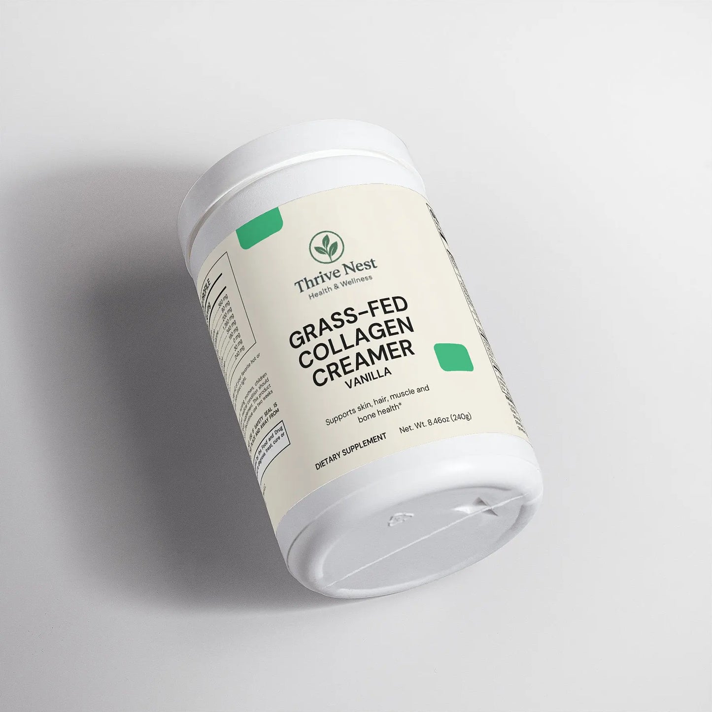 Grass-Fed Collagen Creamer (Vanilla) Thrive Nest