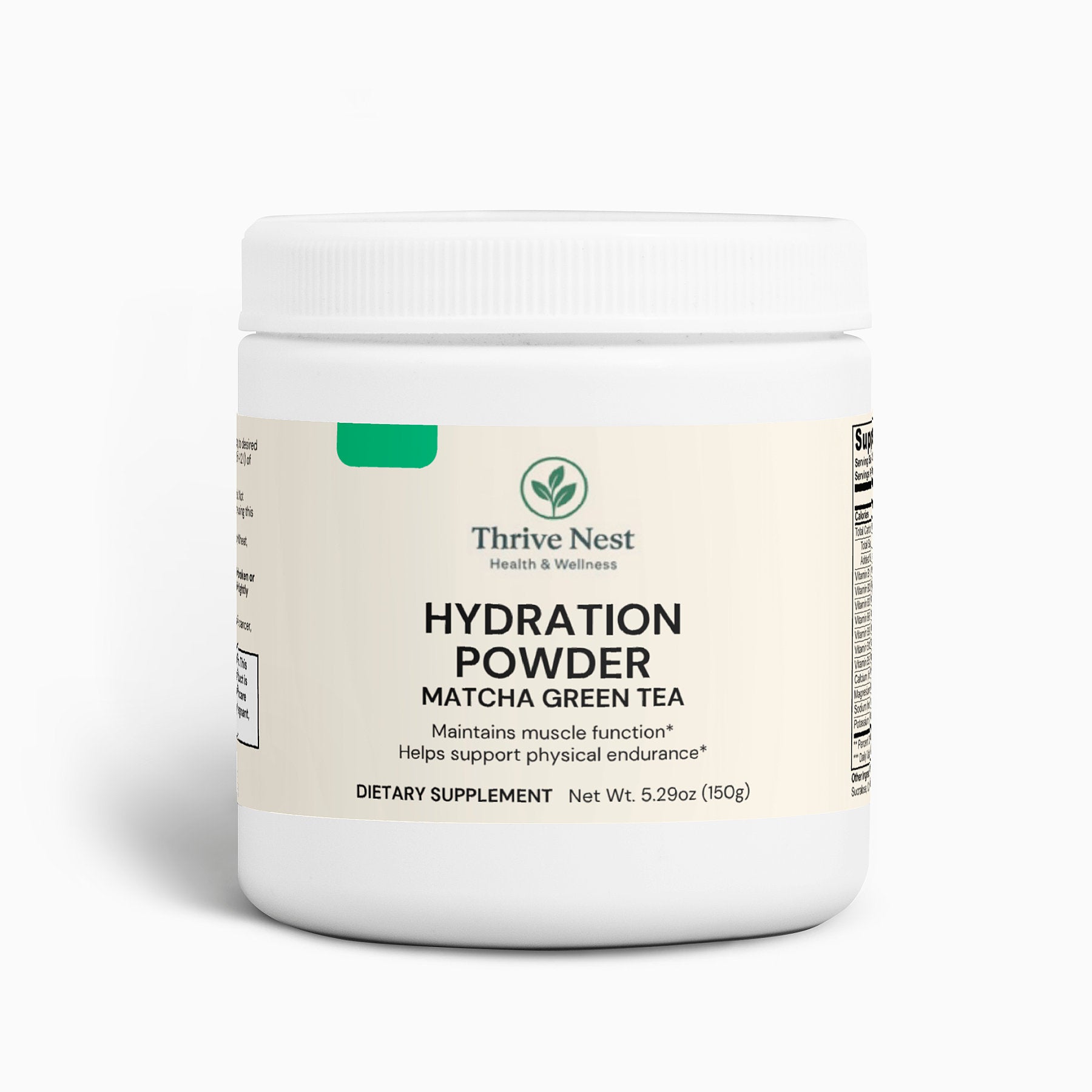 Hydration Powder (Matcha Green Tea)