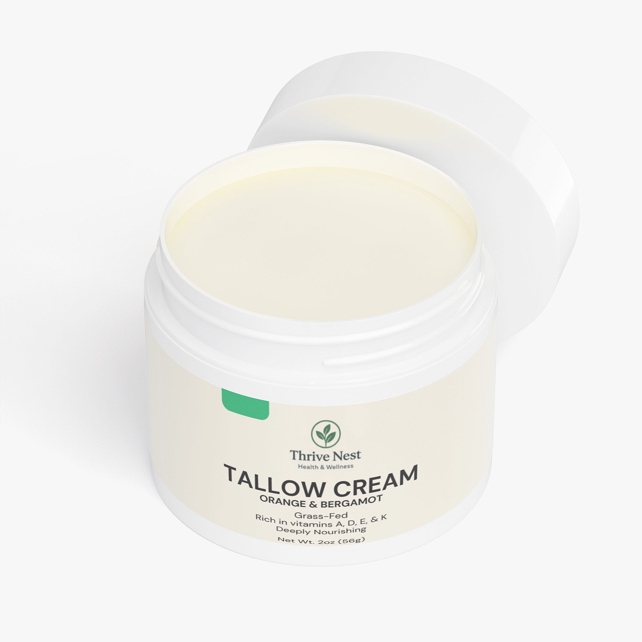 Tallow Cream Orange & Bergamot