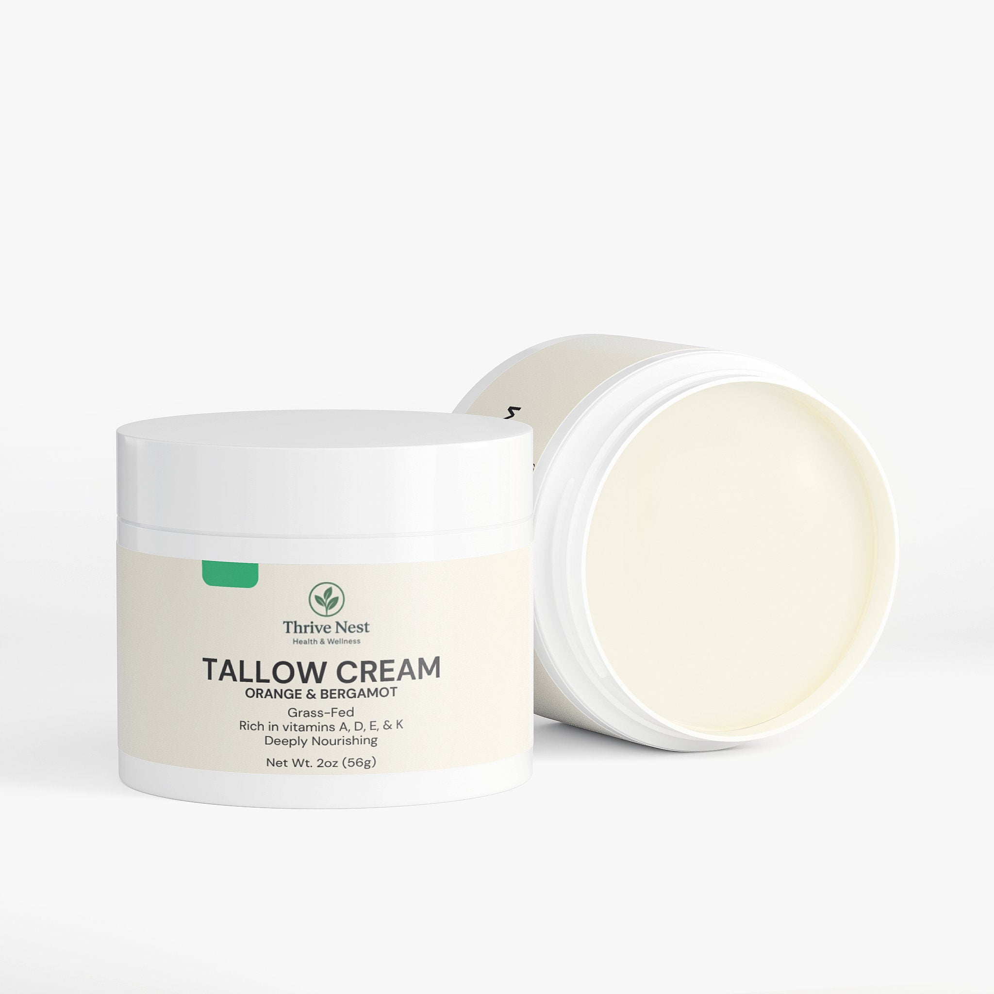 Tallow Cream Orange & Bergamot