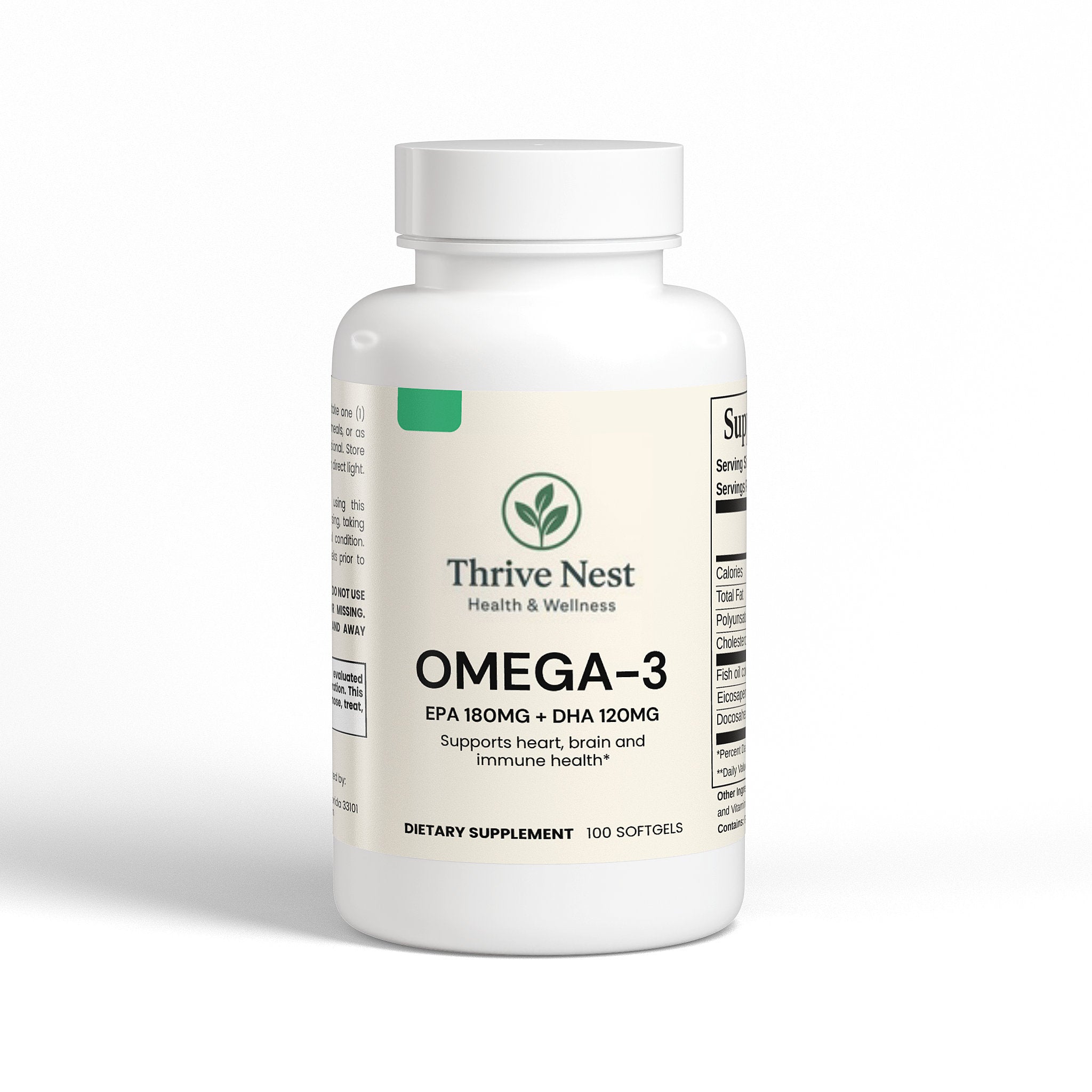 Omega-3 EPA 180mg + DHA 120mg