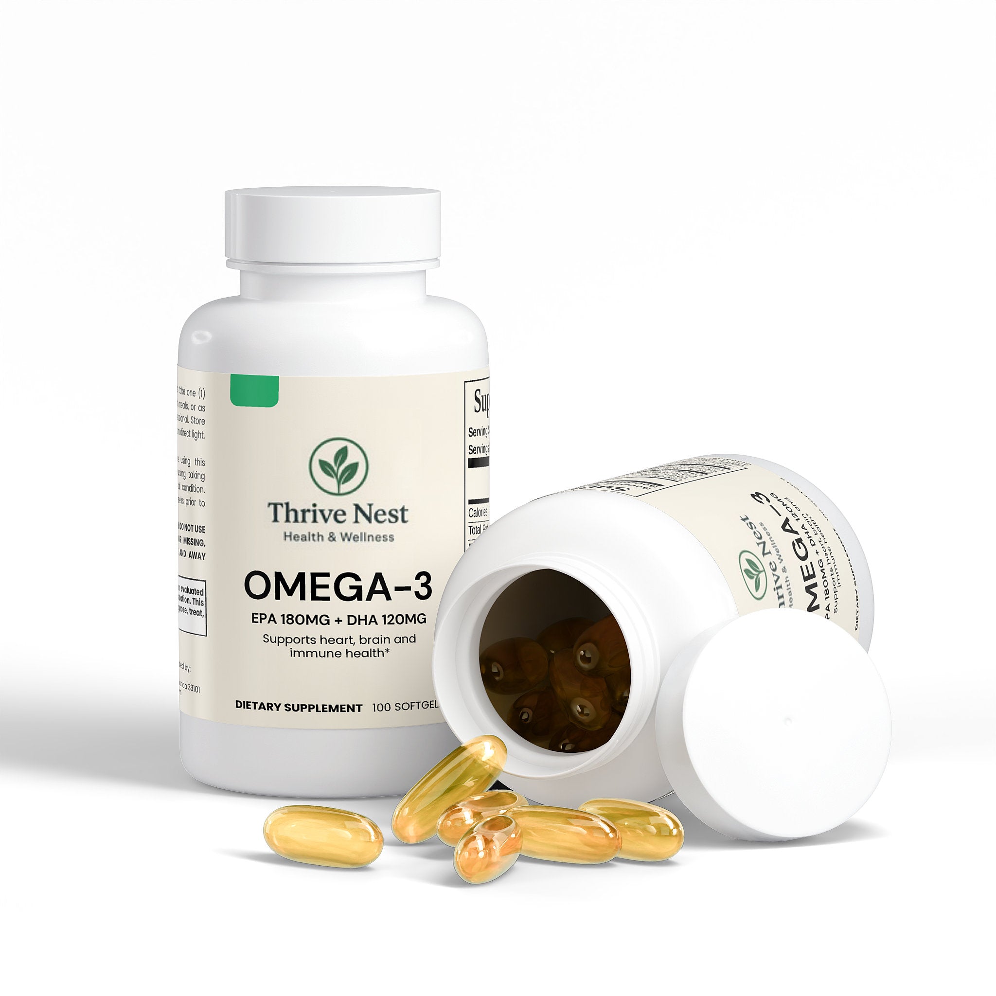 Omega-3 EPA 180mg + DHA 120mg