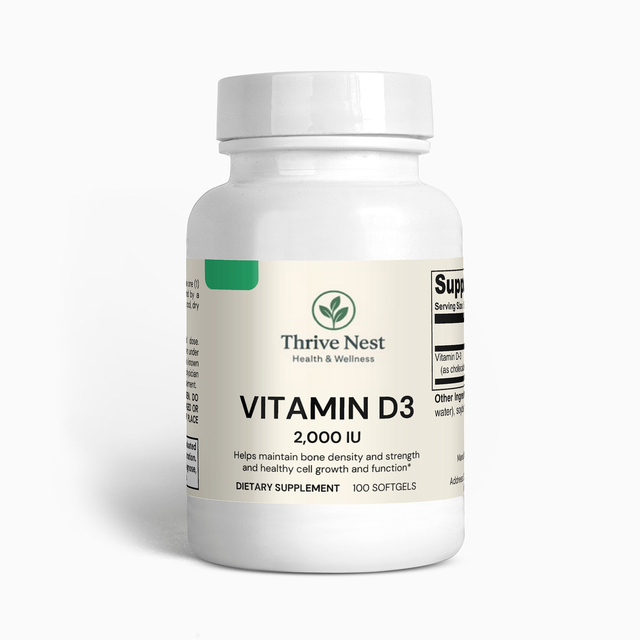 Vitamin D3 2,000 IU