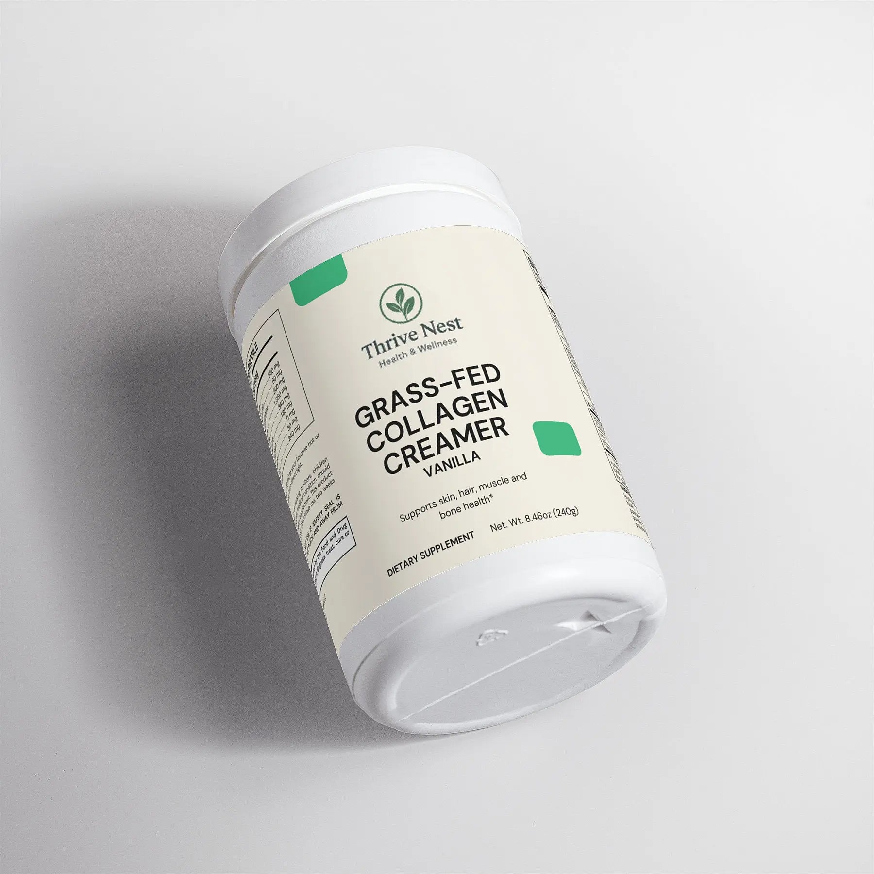Grass-Fed Collagen Creamer (Vanilla) Thrive Nest
