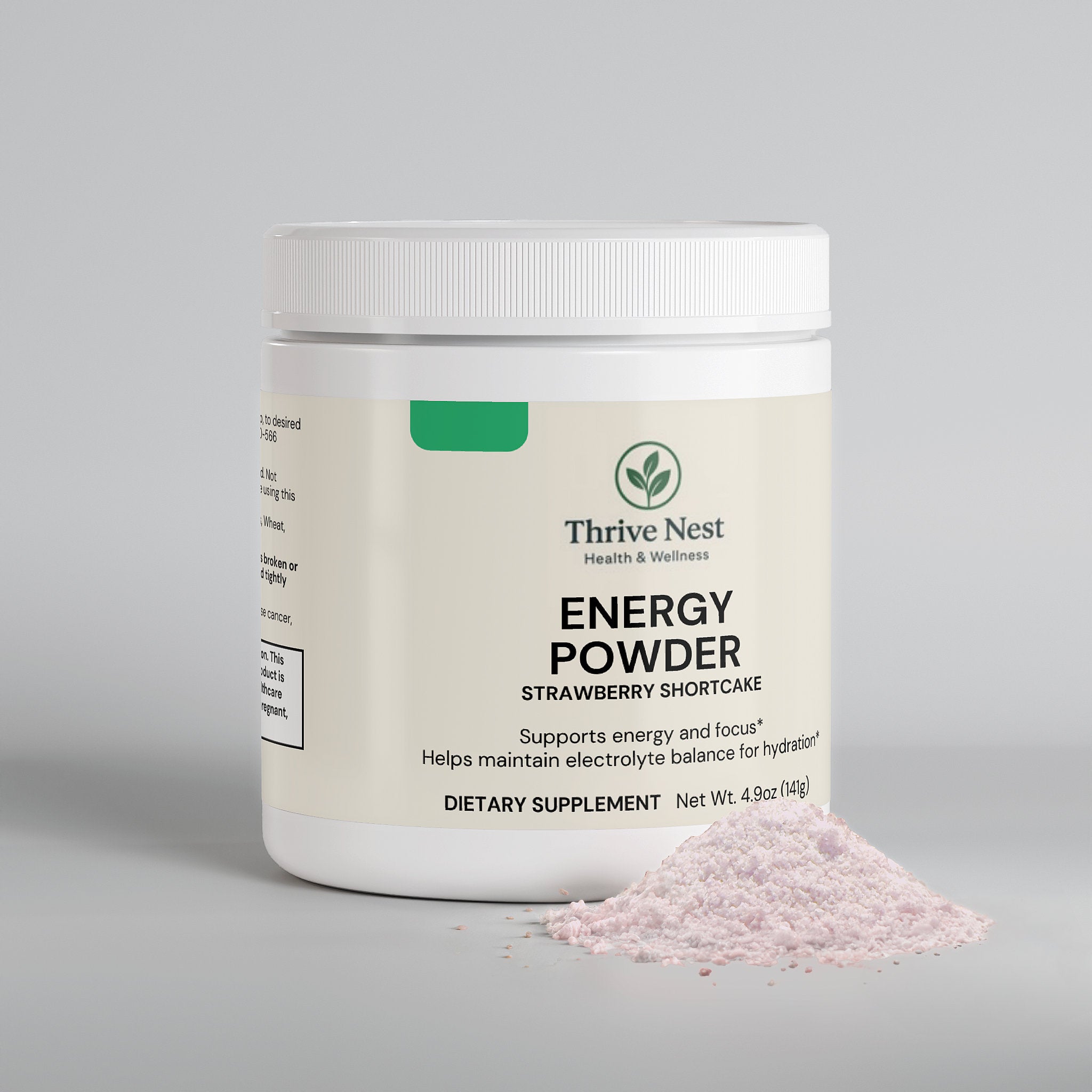 Energy Powder (Strawberry Shortcake)
