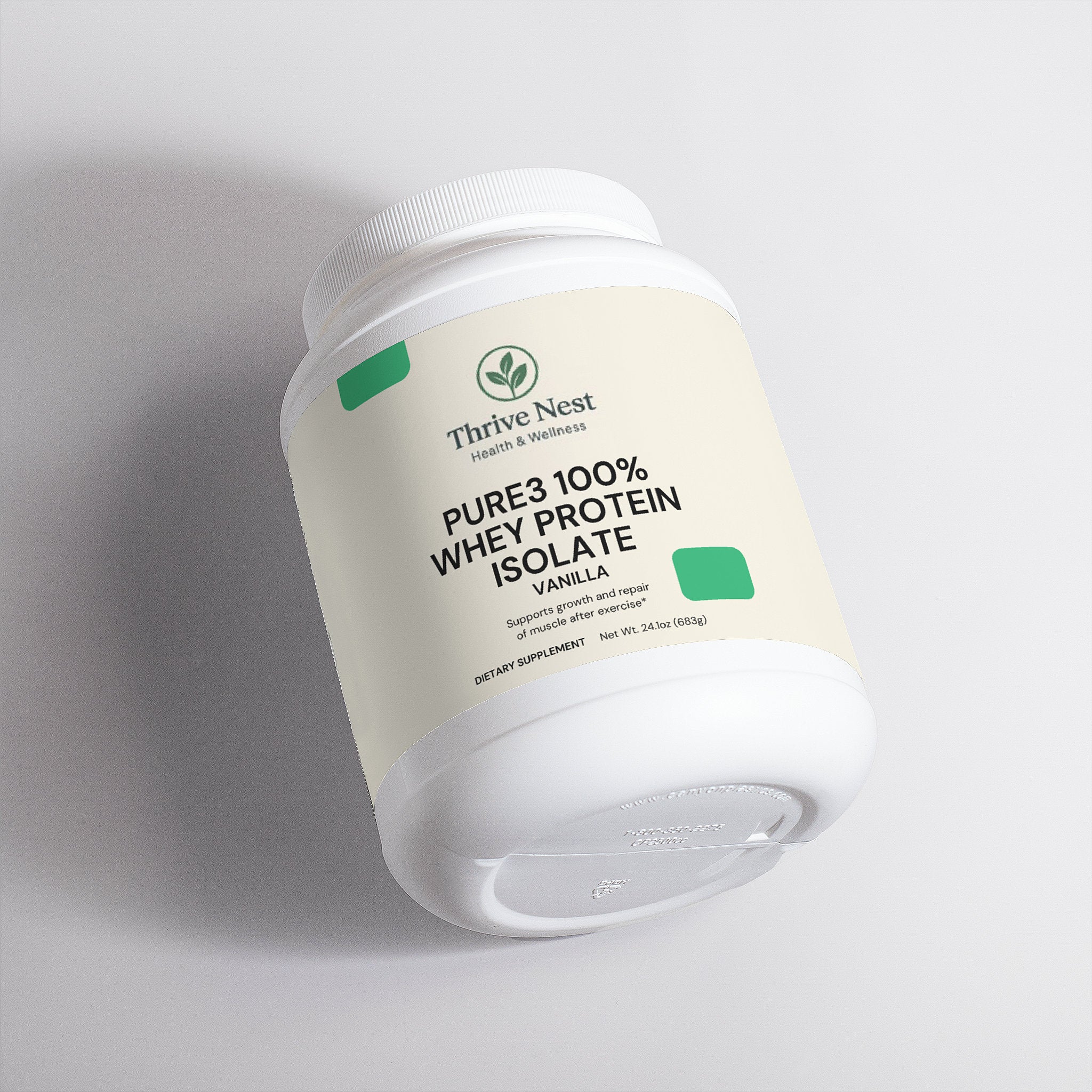 Pure3 100% Whey Protein Isolate (Vanilla)