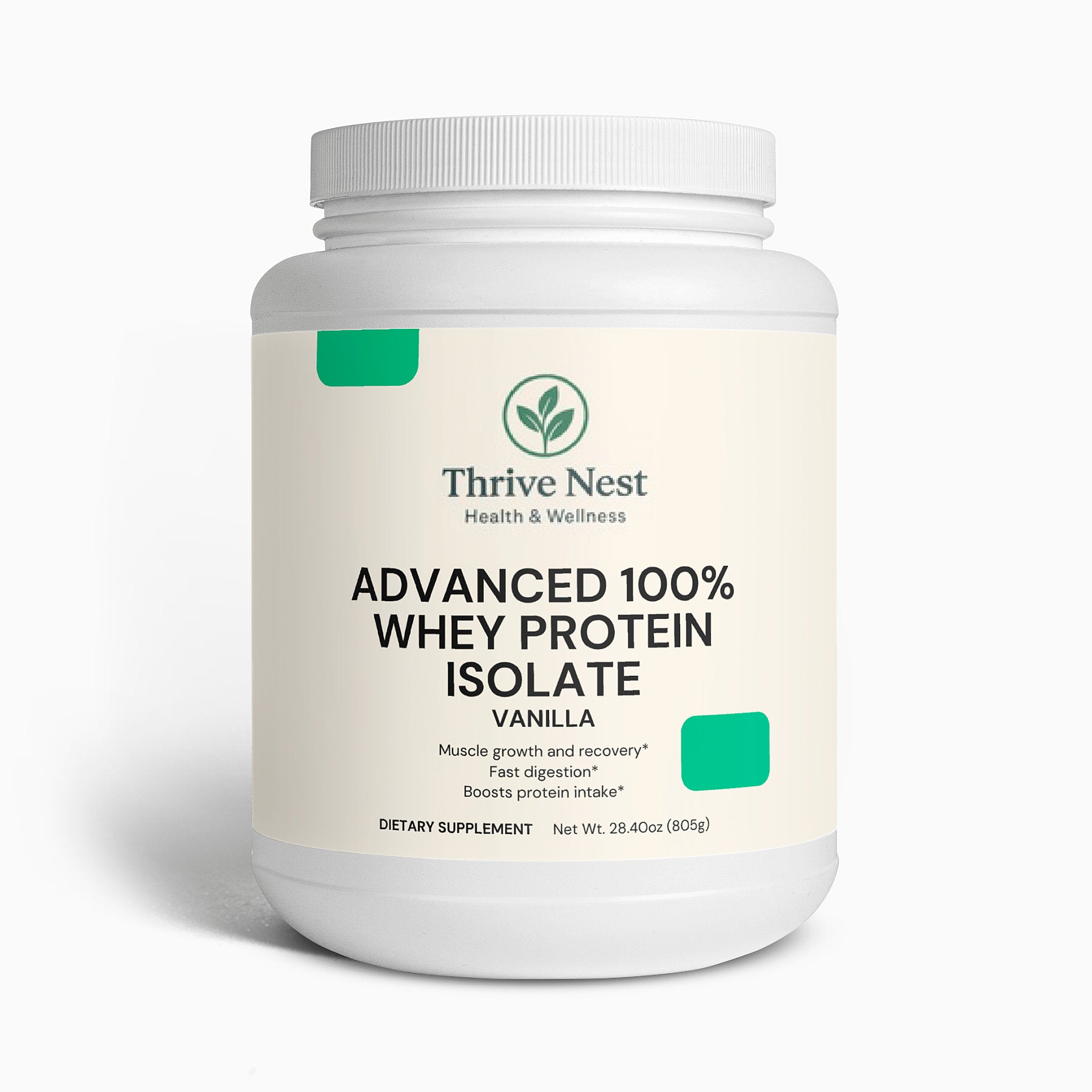 Advanced 100% Whey Protein Isolate (Vanilla)