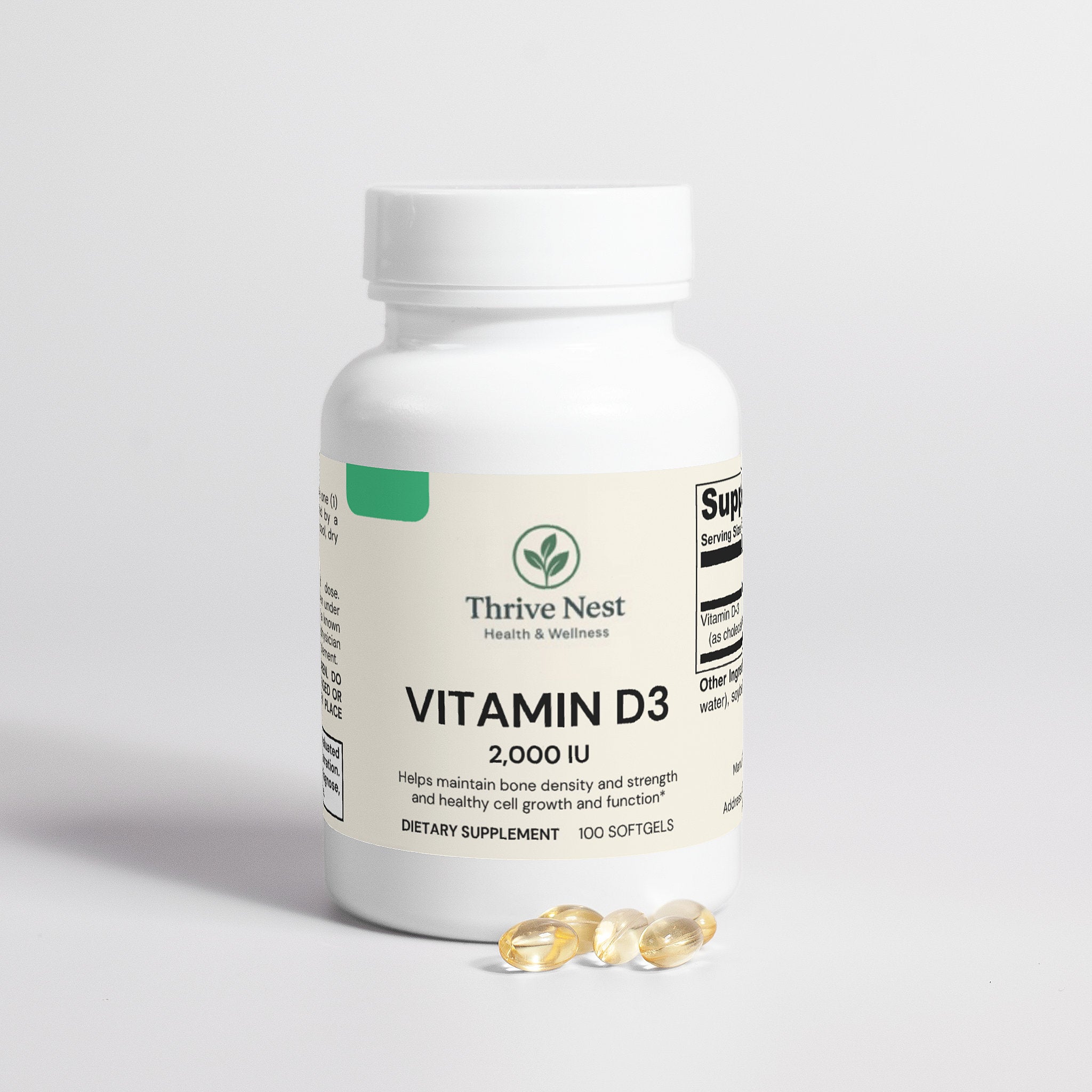 Vitamin D3 2,000 IU