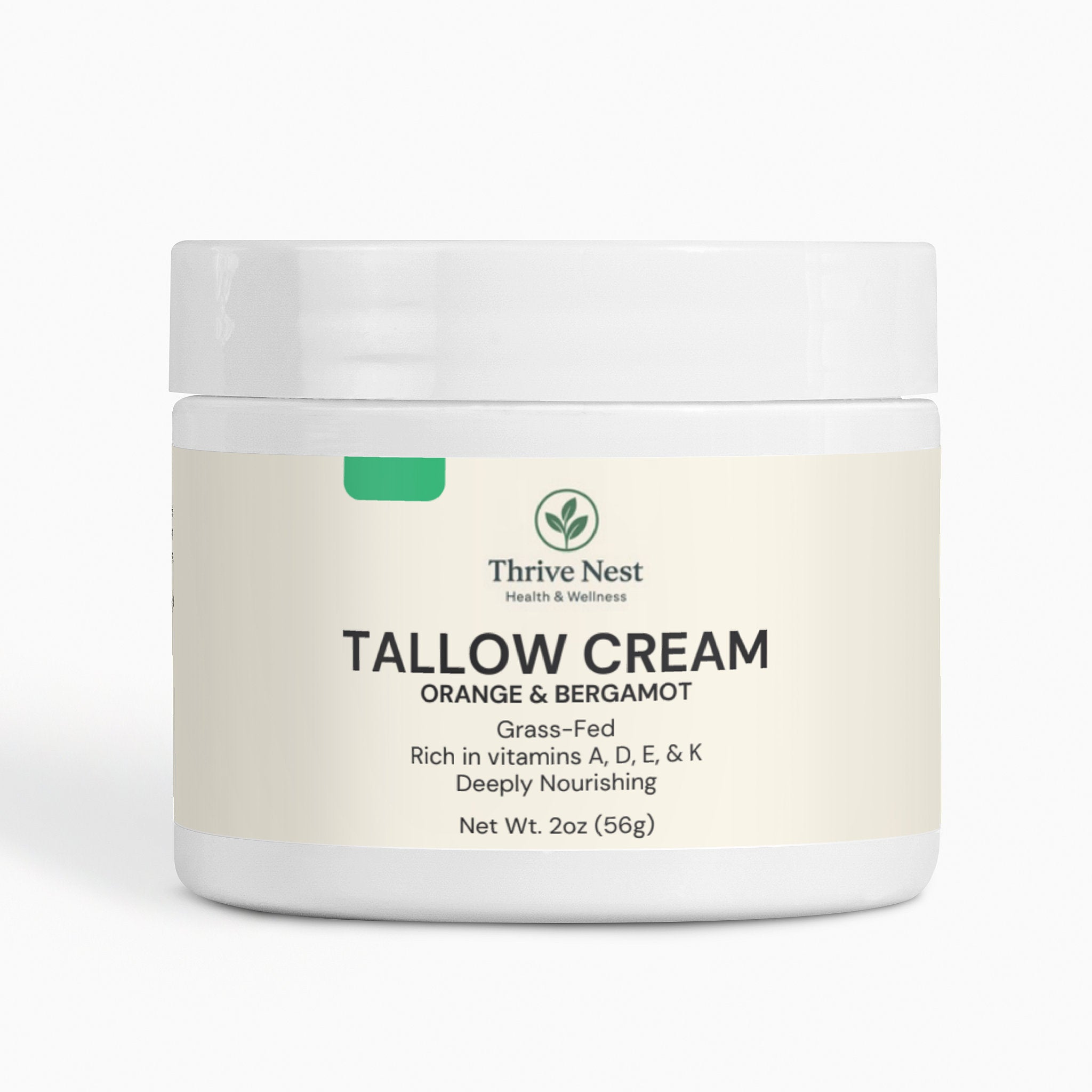 Tallow Cream Orange & Bergamot